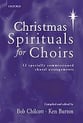 Christmas Spirituals for Choirs SATB Choral Score cover